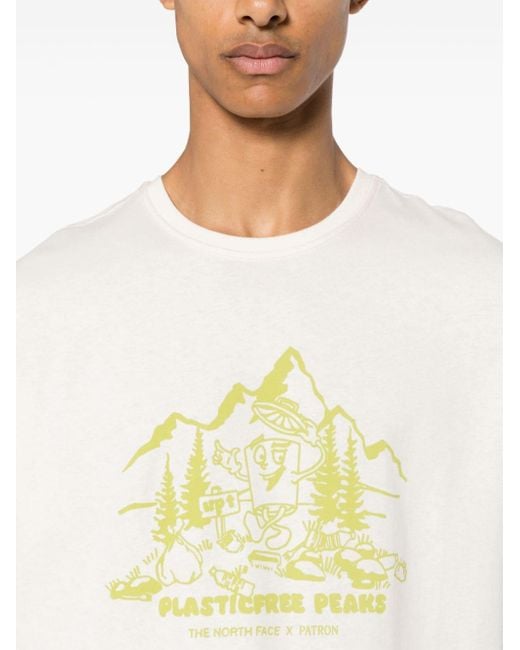The North Face White X Patron Nature Cotton T-shirt for men