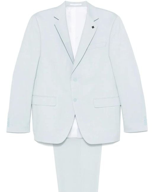 Karl Lagerfeld Blue Drive Suit for men