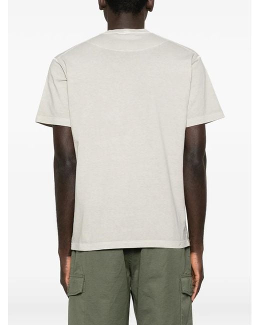 Stone Island White T-Shirts And Polos for men