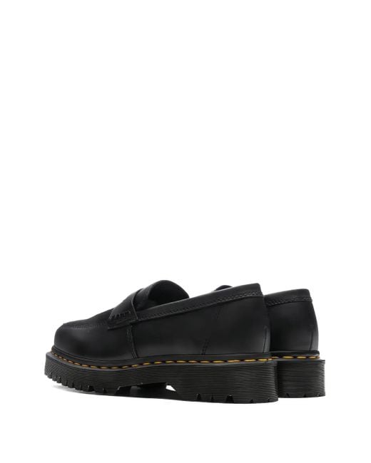 Mocassini Con Plateau di Dr. Martens in Black