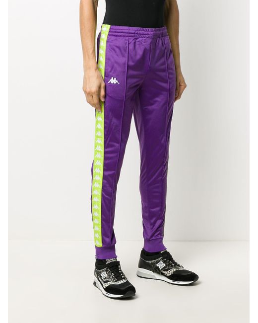 mens purple track pants