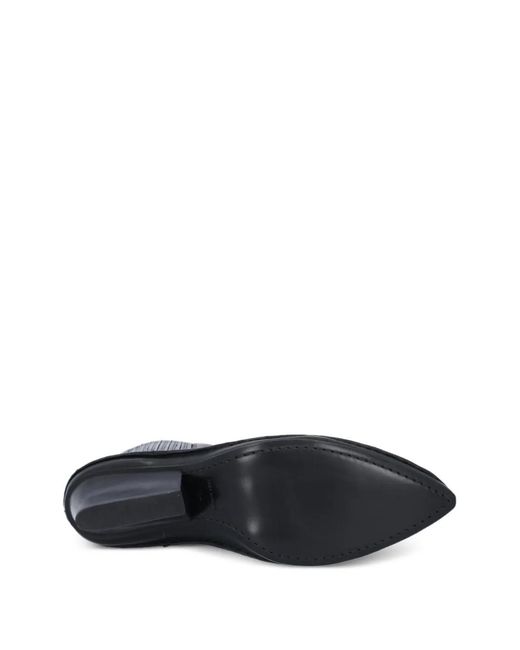 Tory Burch Black Point-Toe Chelsea Boots