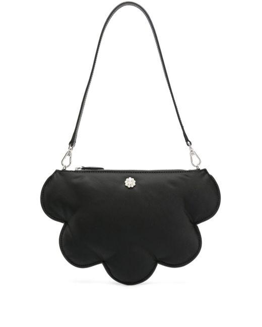 Simone Rocha Black Daisy Shoulder Bag