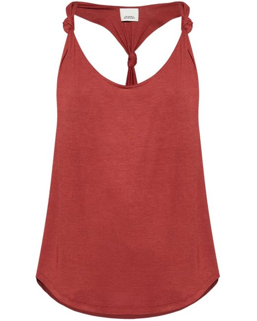 Top Con Nodo di Isabel Marant in Red