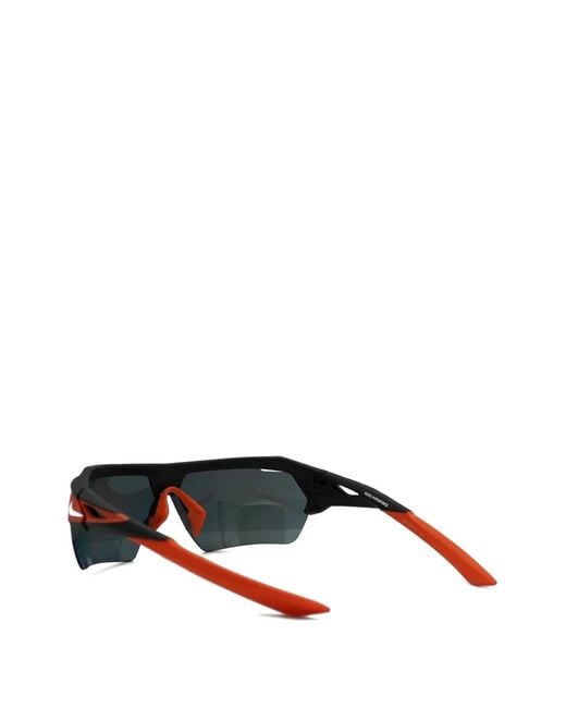 Nike Black Hyperforce Geometric-Frame Sunglasses for men