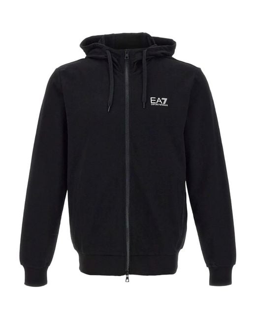 EA7 Blue Core Identity Sweatshirt for men