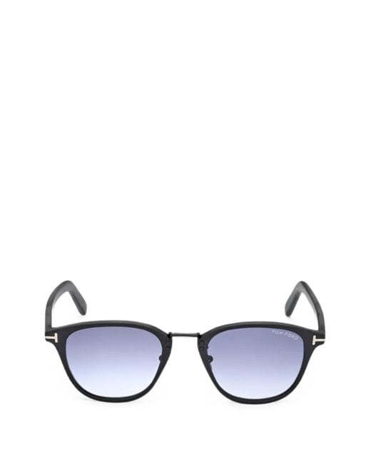 Tom Ford Blue Square-Frame Sunglasses for men