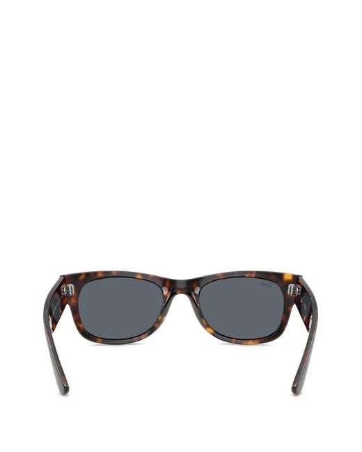 Ray-Ban Gray Mega Wayfarer Ii Sunglasses