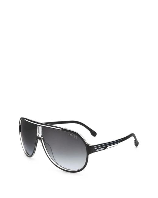 Carrera Gray Pilot-Frame Sunglasses for men