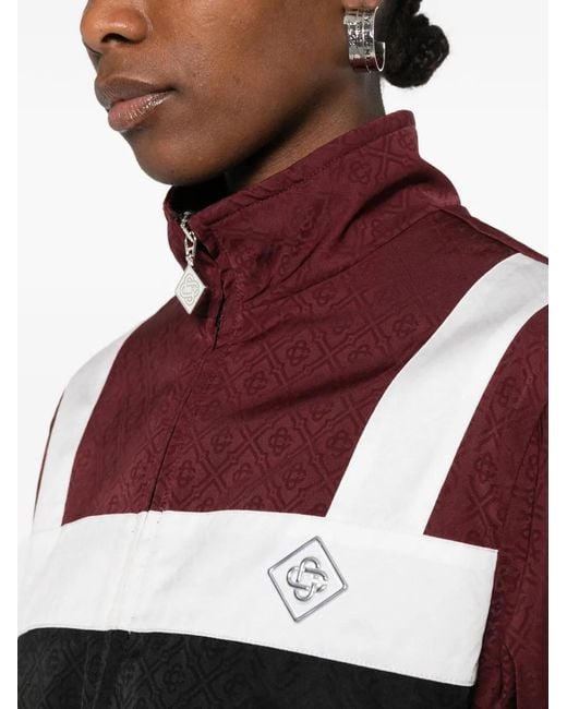 Chaqueta Monogram Con Cremallera Casablanca de color Red