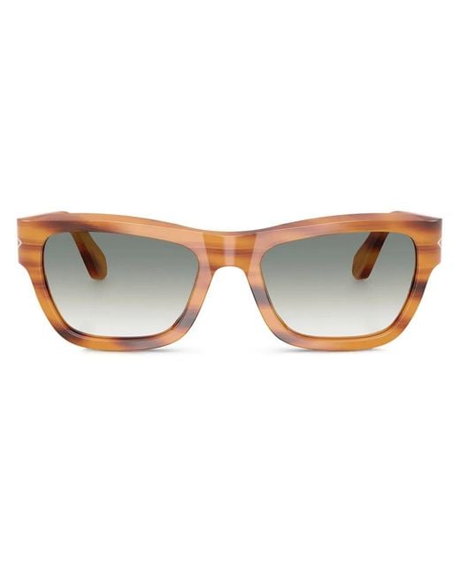 Persol Brown Square-Frame Sunglasses