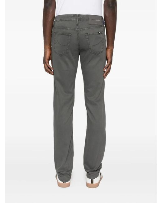 Jacob Cohen Gray Pocket Jeans for men