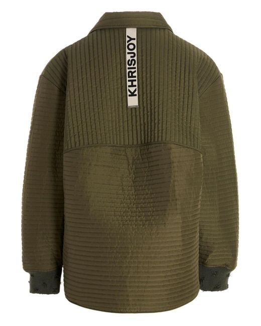 Khrisjoy Green Chore Jacket for men