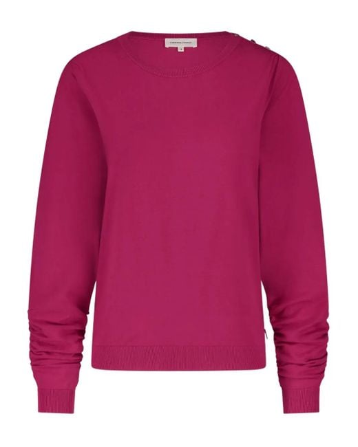 FABIENNE CHAPOT ボタン セーター Pink