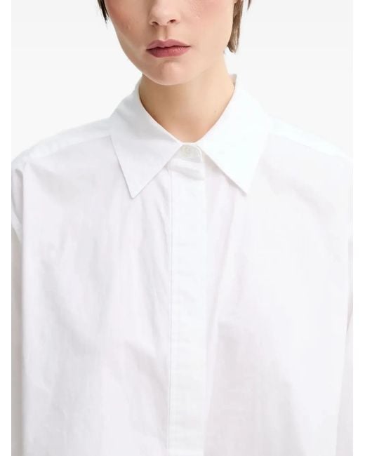 Chemise À Coupe Crop A.L.C. en coloris White