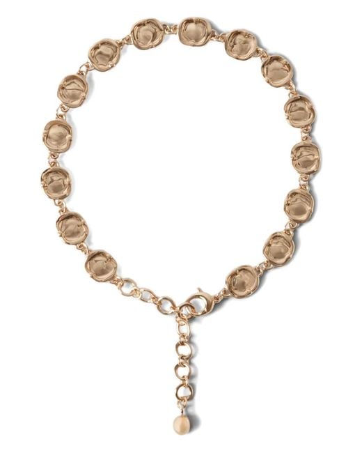 Claudie Pierlot Natural Round-Pendant Necklace