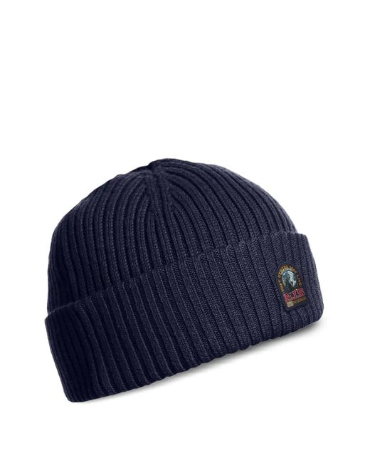 Parajumpers Blue Ribbed Hat