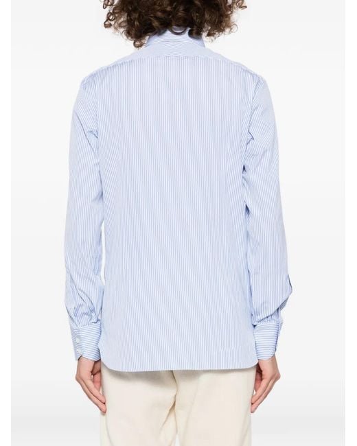 Tom Ford White Striped Shirt for men