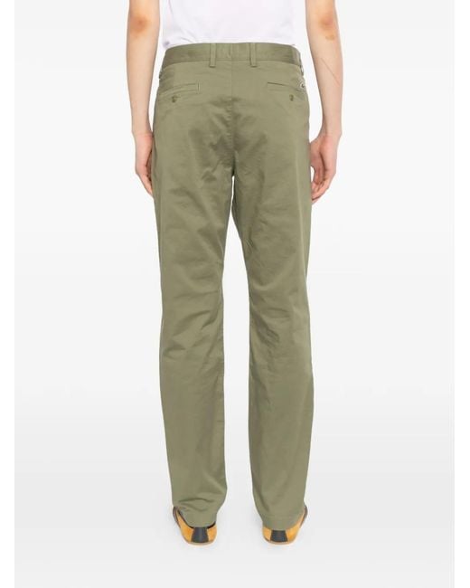Lacoste Green Twill Trousers for men