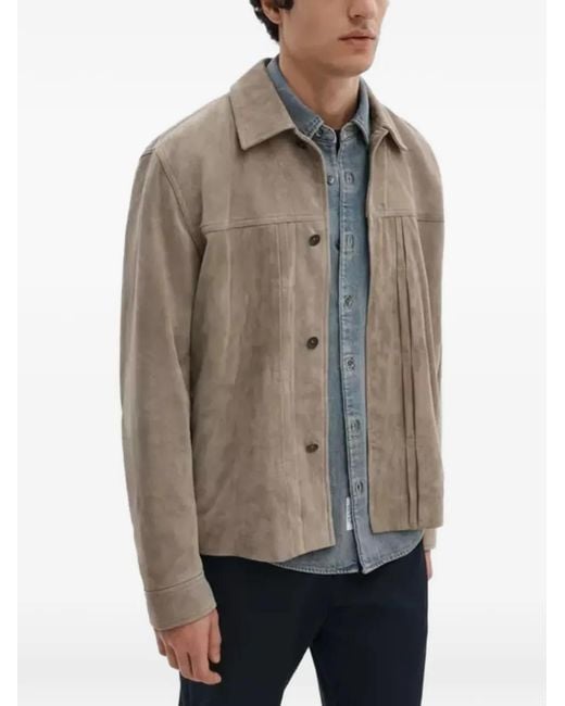 Rag & Bone Natural Polo-Collar Jacket for men