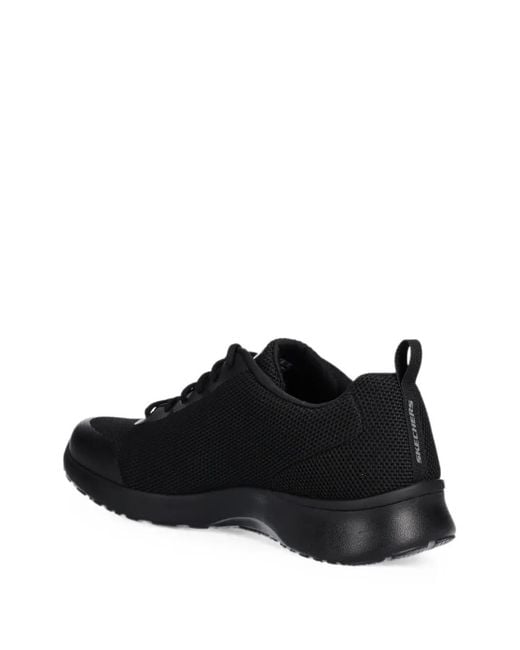 Skechers Black Skech-Air Dynamight Mesh Sneakers for men