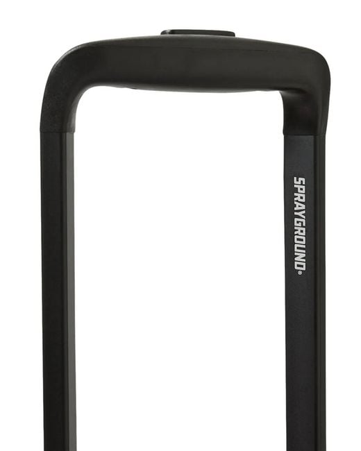 Trolley Jetstream A Quadri di Sprayground in Black da Uomo
