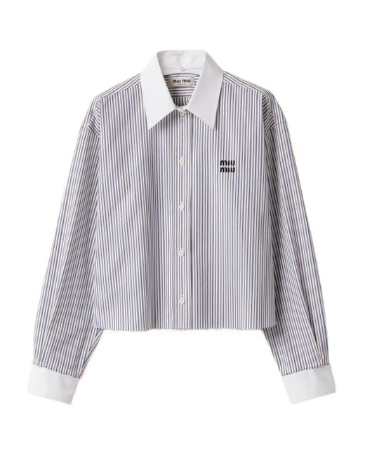 Miu Miu Gray Shirt