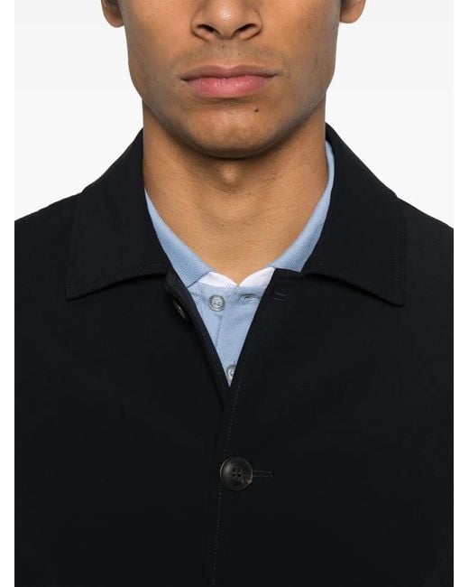 Fedeli Shirtjack in het Black voor heren