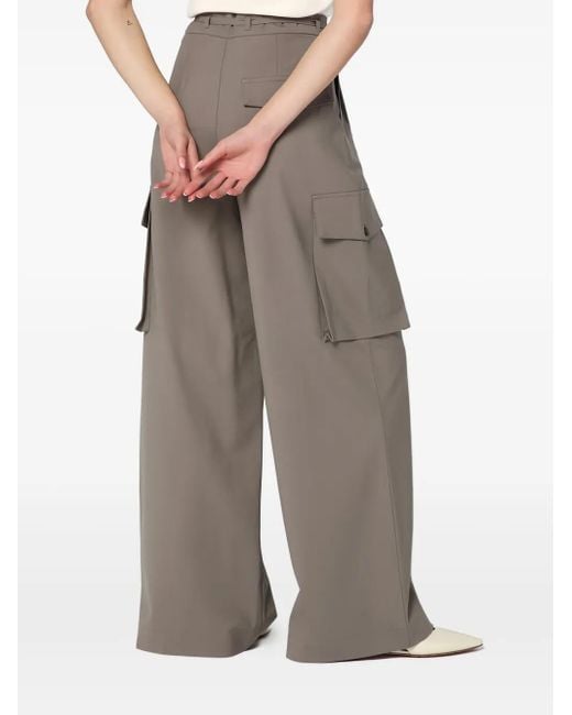 Pantalon À Lien De Resserrage Rohe en coloris Gray