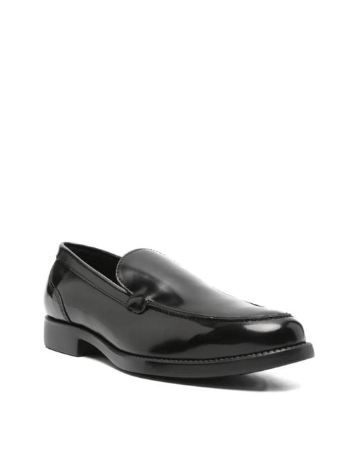 Callaghan Black Brain Loafers for men