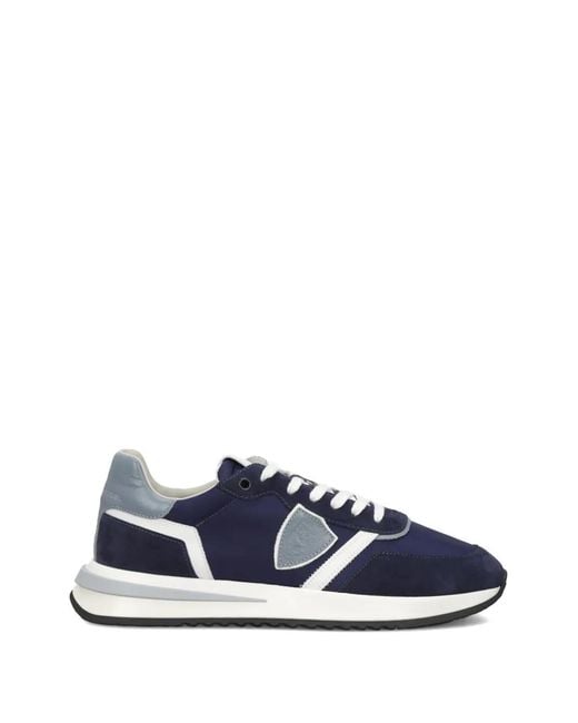 Philippe Model Blue Tropez 2.1 Panelled Sneakers for men