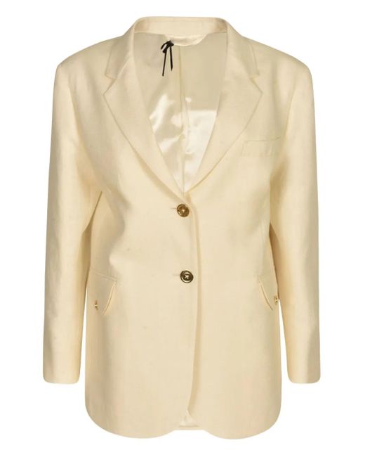 Blazé Milano Natural Single-Breasted Blazer