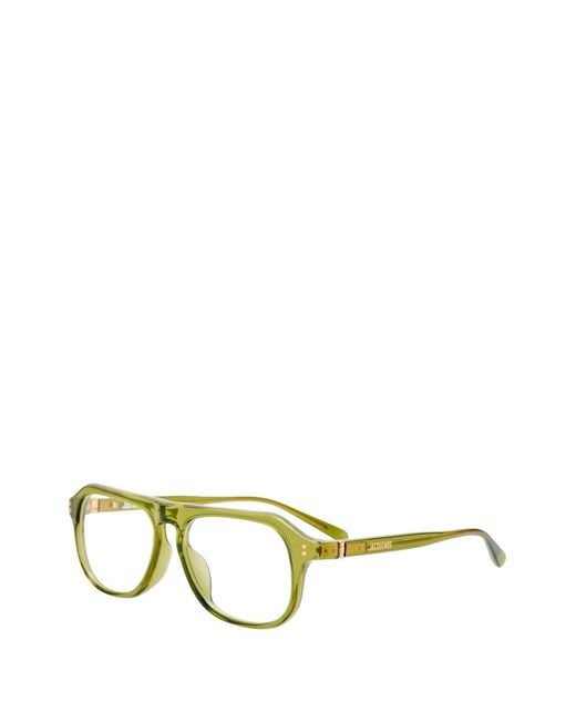 Jacquemus Green Lunettes De Vue À Monture Pilote