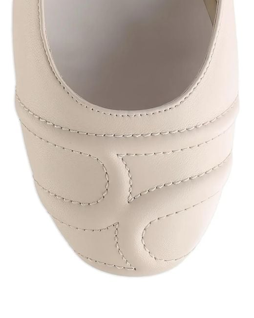 Högl White Daisy Ballet Flats
