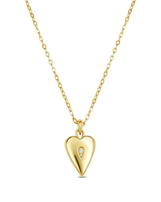 Dinny Hall Metallic 9K Recycled My World Diamond Necklace