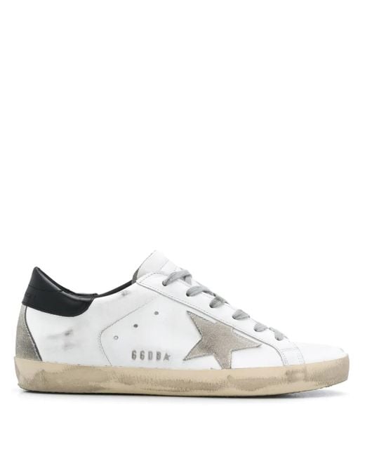 Golden Goose Deluxe Brand White Superstar Low-top Sneakers