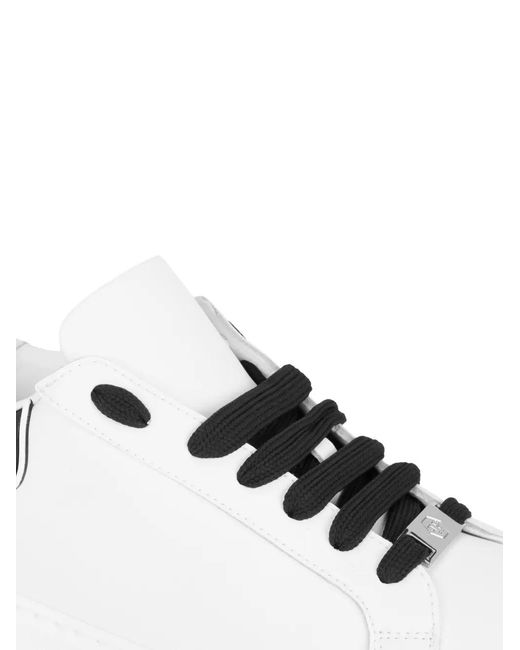 Philipp Plein White Big Bang Runner Sneakers