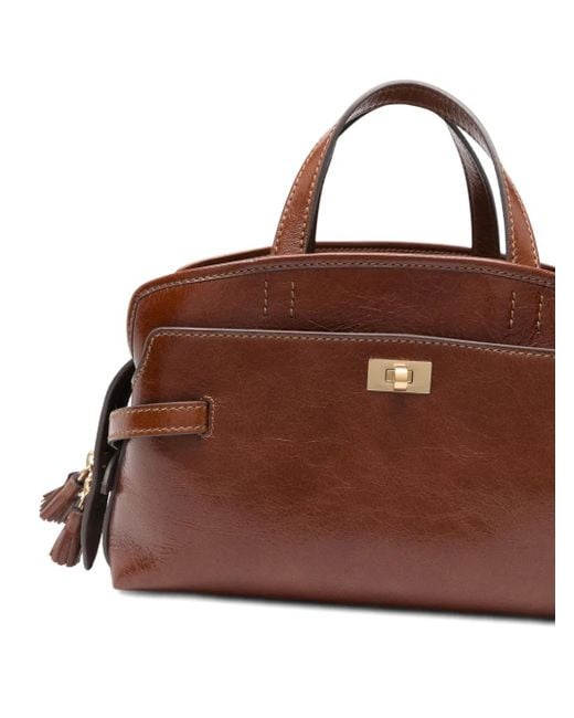 Sac Cabas Wilson En Cuir Anya Hindmarch en coloris Brown