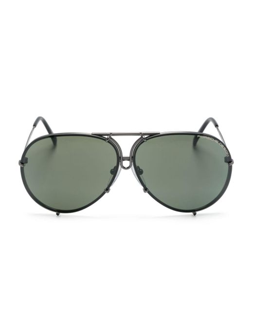 Porsche Design Gray P ́8478 Pilot-frame Sunglasses