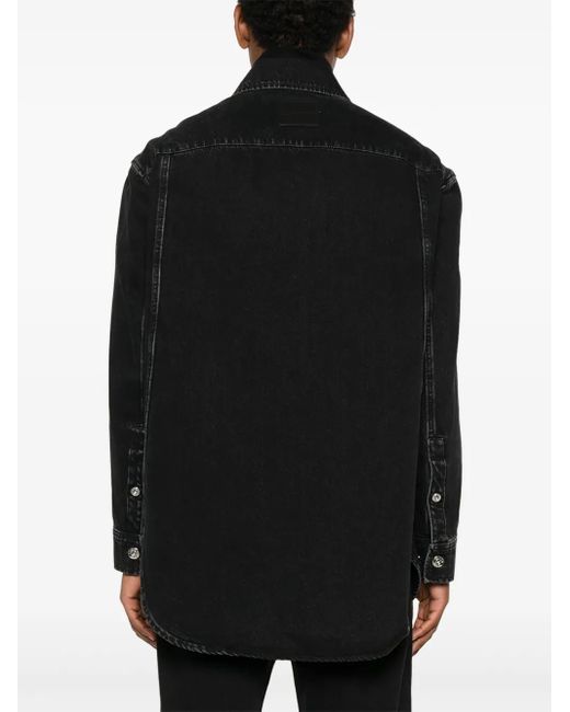 Lanvin Black Surchemise Droite Shirt for men