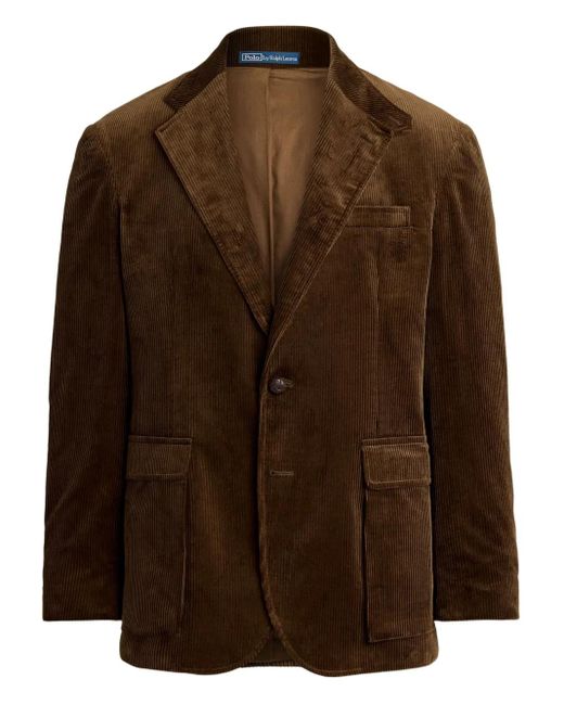メンズ Polo Ralph Lauren コーデュロイ パッチポケット ジャケット Brown
