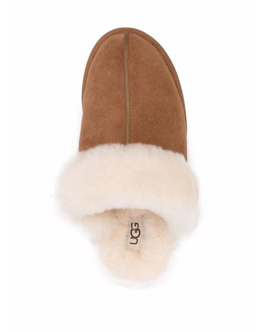 Ugg Brown Scuffette Ii Mule Slippers
