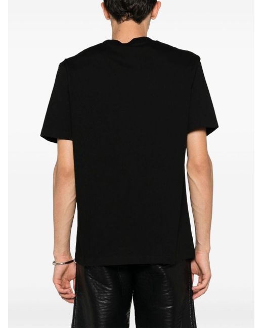 T-shirt con stampa grafica di DSquared² in Black da Uomo
