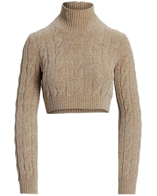 Ralph Lauren クロップド プルオーバー Natural
