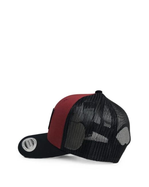 Oakley Red O Original Logo-Patch Mesh-Panel Cap for men