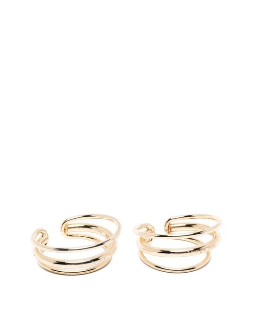 Patrizia Pepe Metallic Multi-Band Ear Cuffs