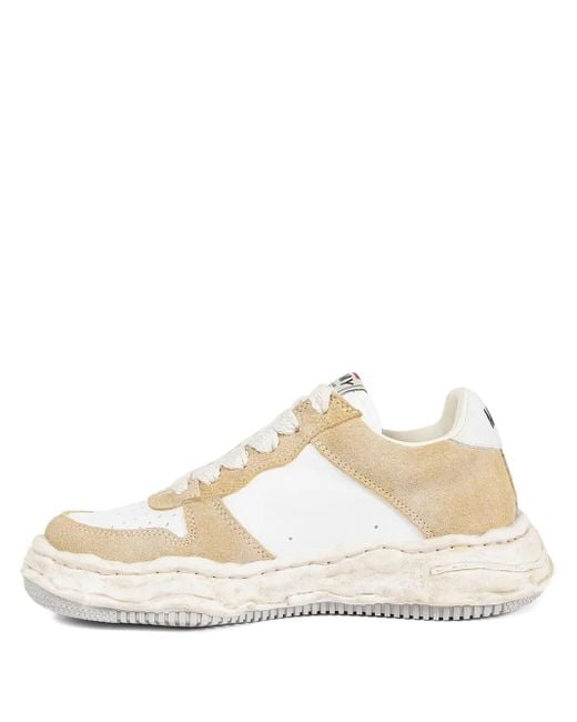Maison Mihara Yasuhiro White Wayne Lace-Up Sneakers for men