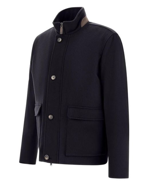 Herno Blue Jacket for men