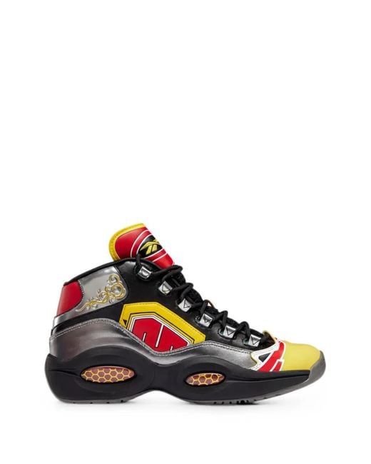 Reebok White Question Mid Sneakers for men