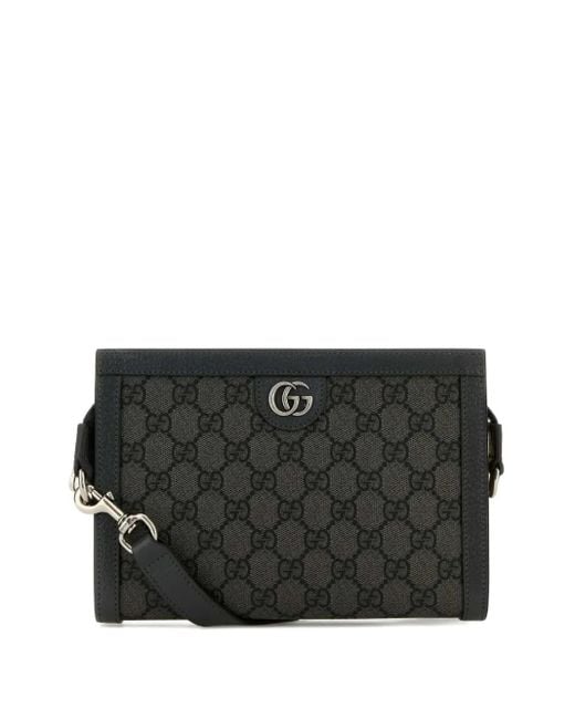 Gucci Große Schultertasche mit GG in Black für Herren